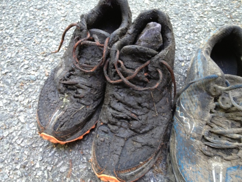 and these are relatively clean compared to how they looked during the race....